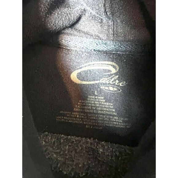 Georgia Tech Yellow Jackets Vintage Embroidered Hoodie Retro Size L Throwback - Picture 3 of 6